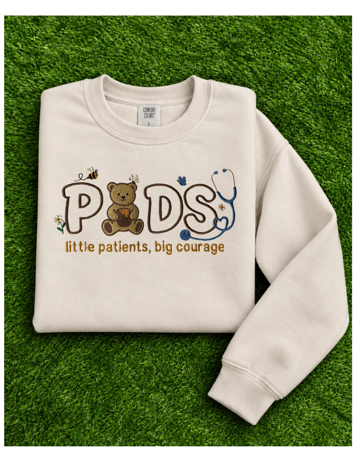 Pediatrics Crewneck Embroidered Sweatshirt