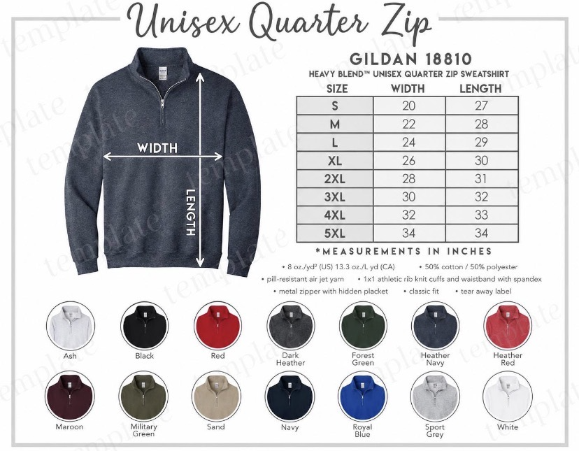 Educator Notebook Monogram Embroidered Quarter Zip Jacket