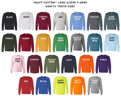 Personalized  Sports Mom Long Sleeve T-Shirt | Custom Embroidered Sports Bow