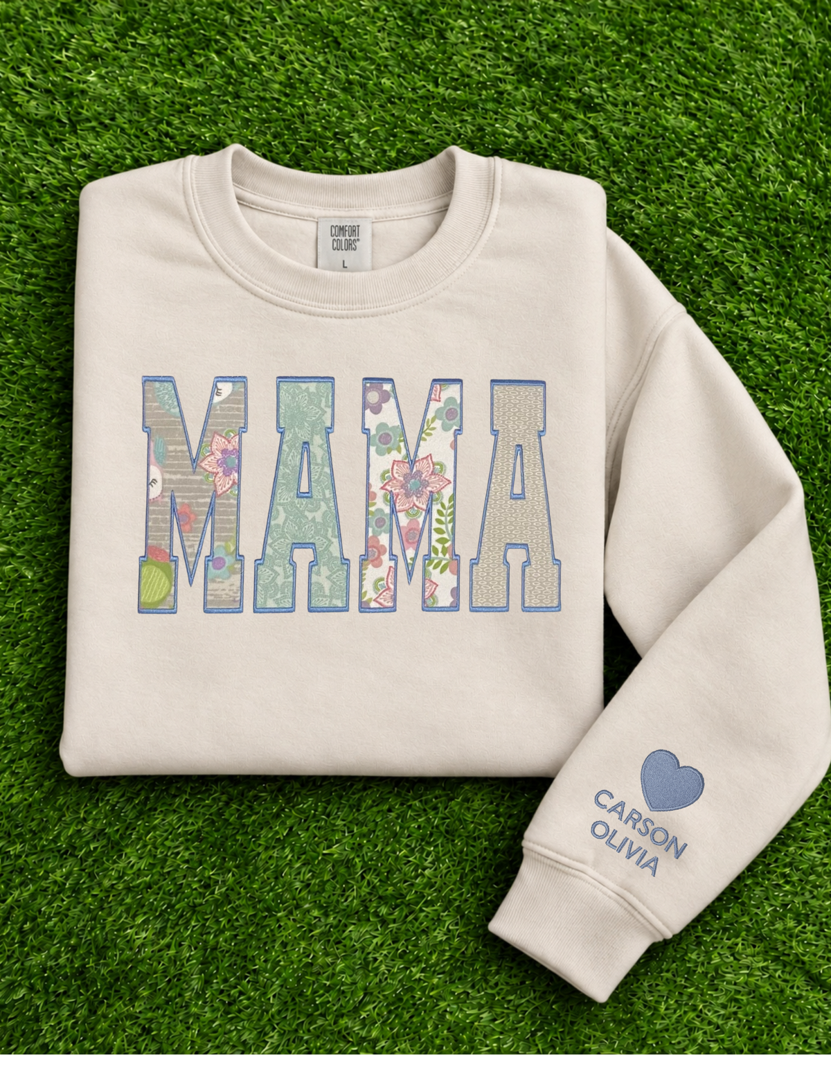 Family Keepsake Embroidered Crewneck Sweatshirt