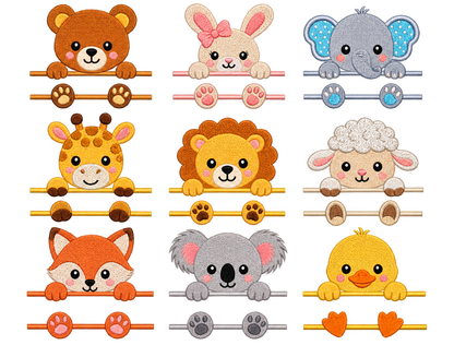 Peek-A-Boo Pals Towel Set