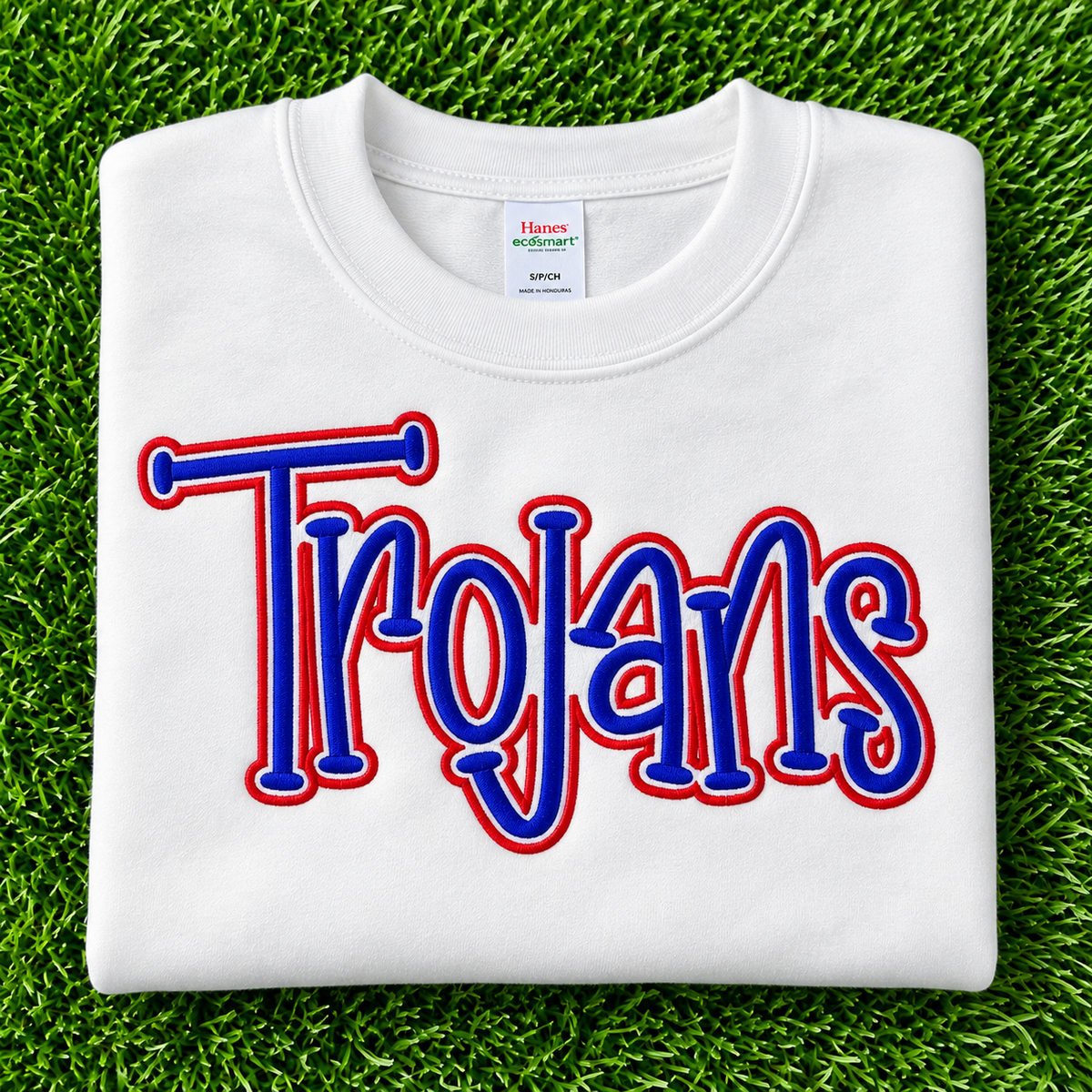School Spirit Puff Crewneck