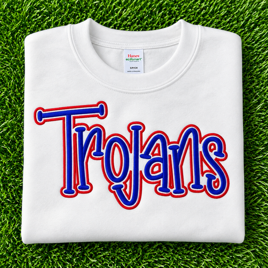 School Spirit Puff Crewneck